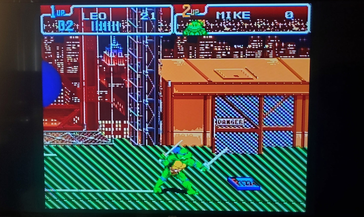TMNT 4 Turtles in Time SNES Video Game Super Nintendo Ninja Turtles