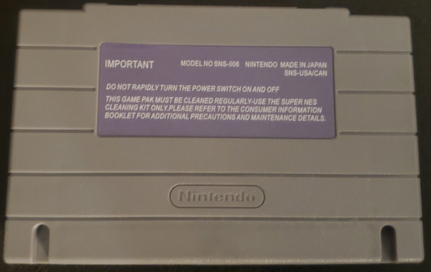 Spider-Man and Venom Maximum Carnage SNES Video Game Super Nintendo 1995