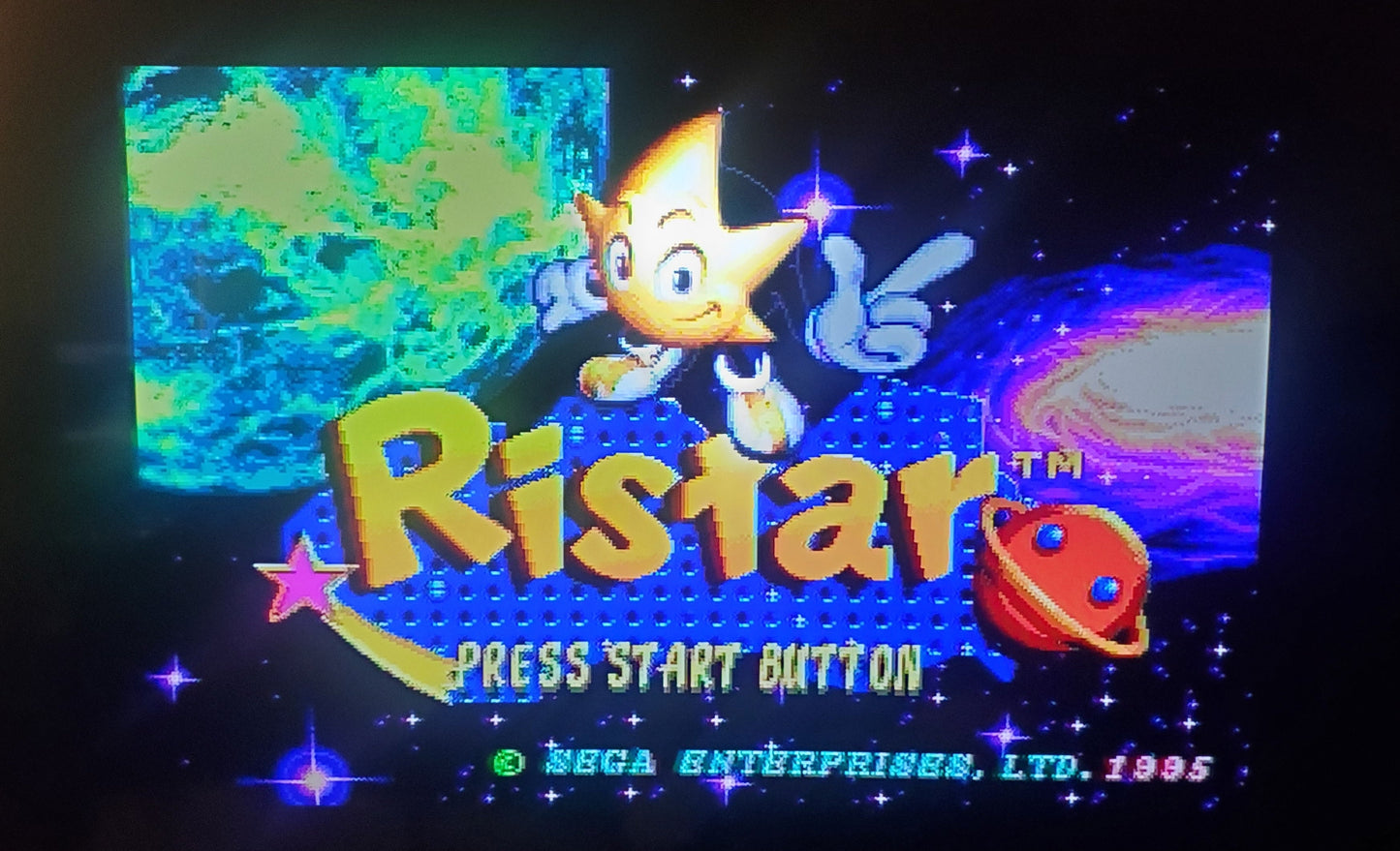 Ristar Sega Genesis Mega Drive Video Game Cartridge 1995