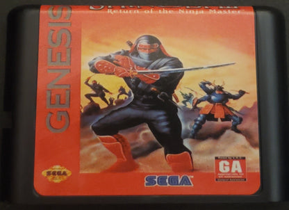 Shinobi 3 Return of the Ninja Master Sega Genesis Mega Drive Video Game
