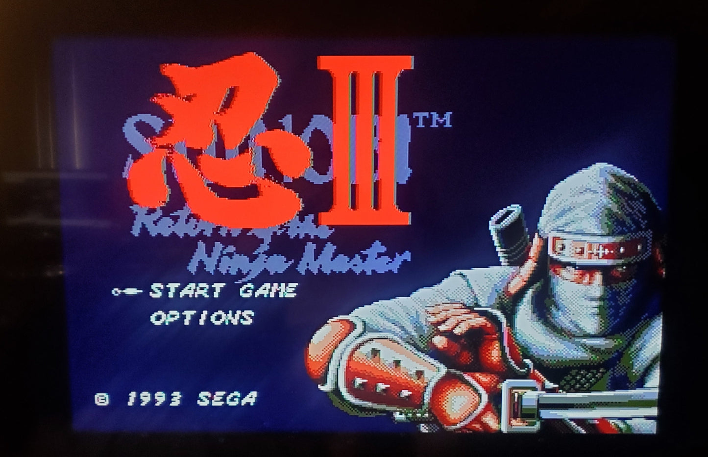 Shinobi 3 Return of the Ninja Master Sega Genesis Mega Drive Video Game