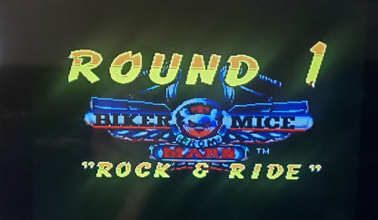 Biker Mice from Mars SNES Video Game Cartridge Super Nintendo 1994