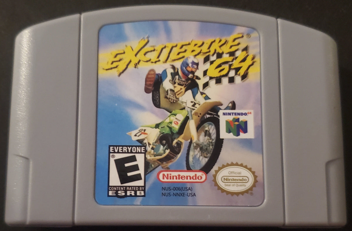 ExciteBike 64 N64 Nintendo 64 Video Game Cartridge 2000