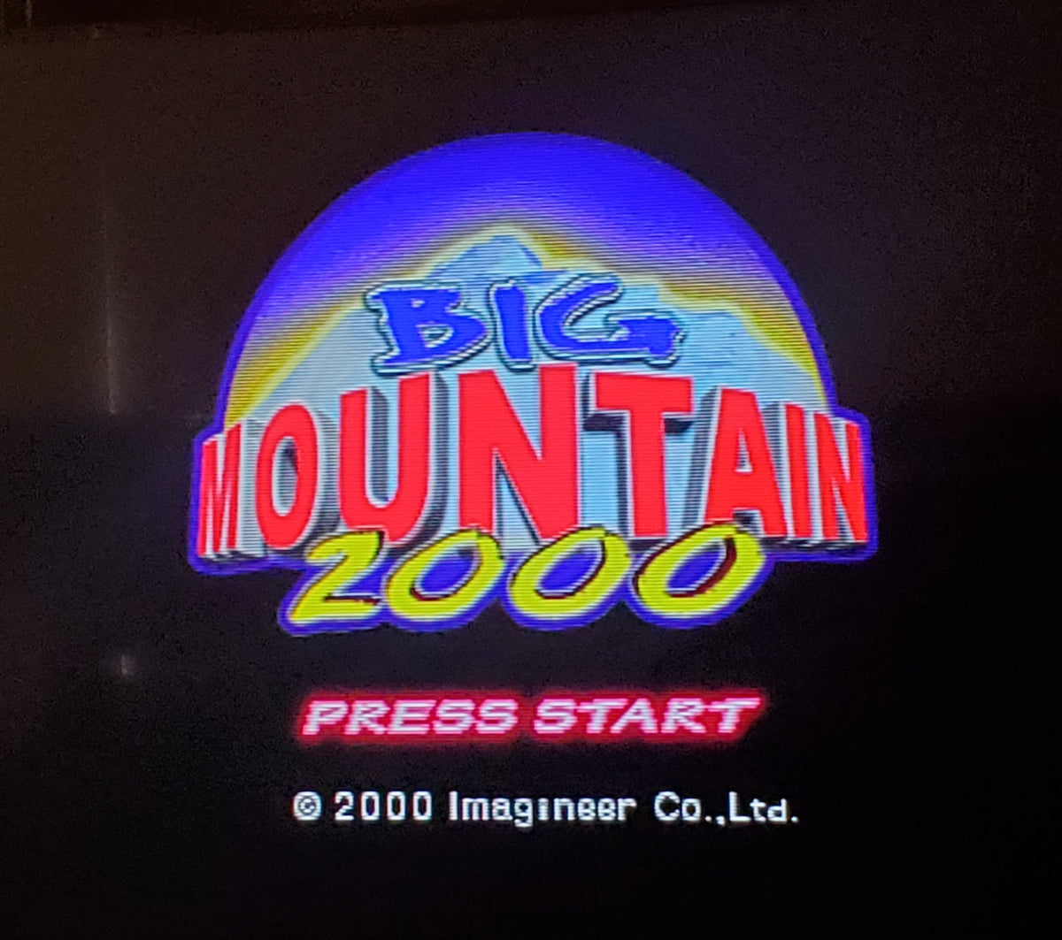 Big Mountain 2000 N64 Nintendo 64 Video Game Cartridge