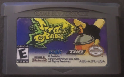 Jet Grind Radio GBA Video Game Cartridge Game Boy Advance 2003