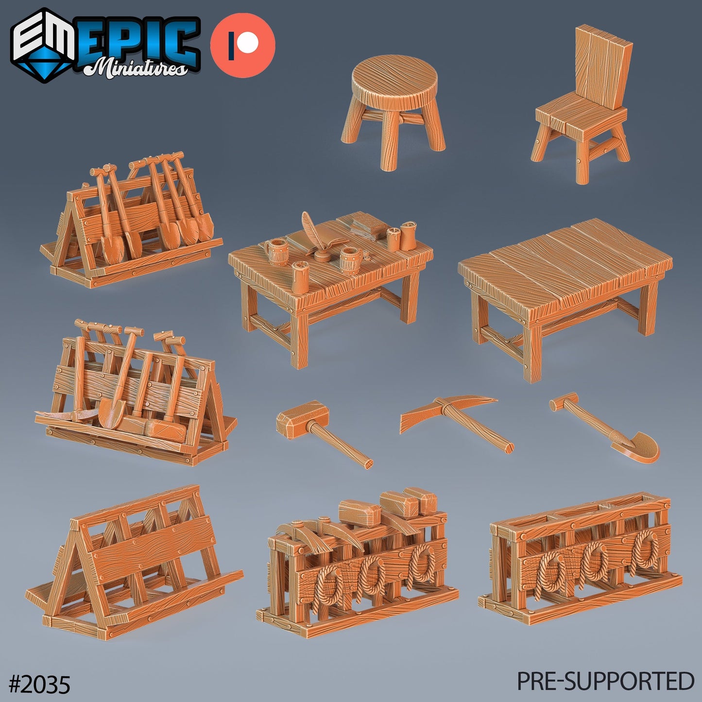 Dwarf Mine - Scatter - Tools
