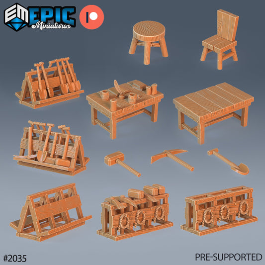 Dwarf Mine - Scatter - Tools