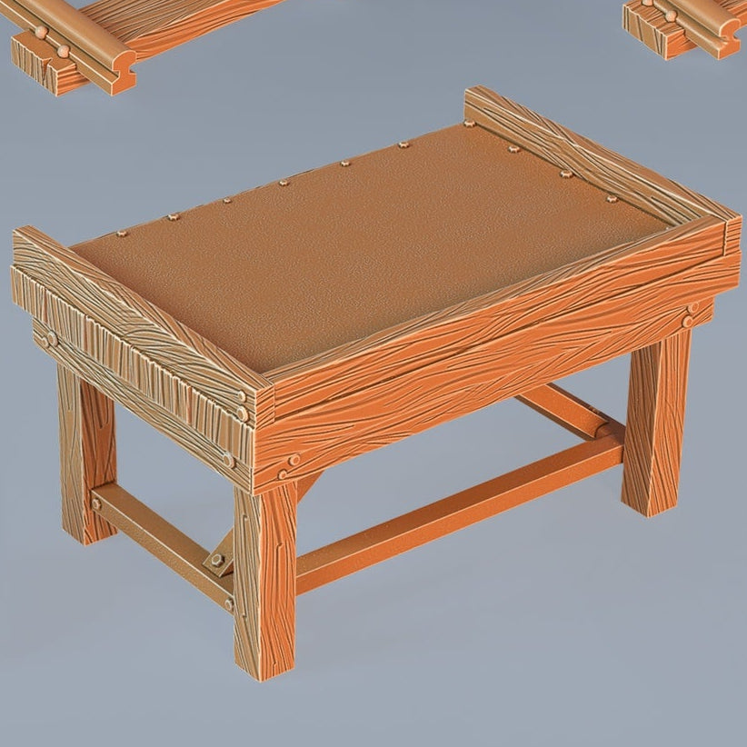 Dwarf Mine Carts and Tracks Scatter – Rails, Ore Wagons, Tables, and Terrain