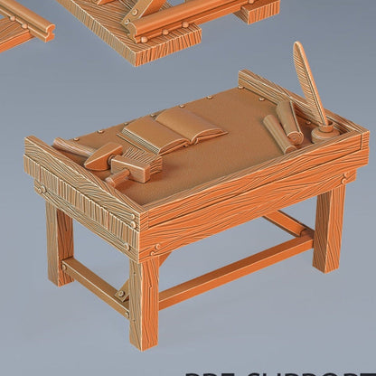 Dwarf Mine Carts and Tracks Scatter – Rails, Ore Wagons, Tables, and Terrain