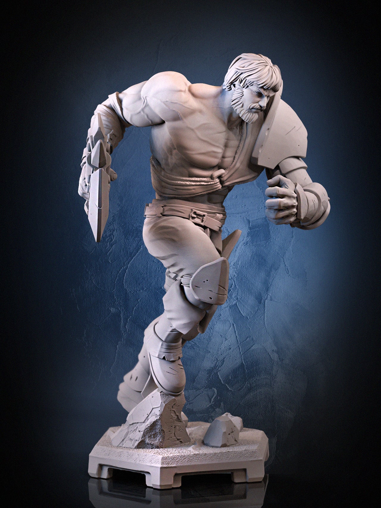Perceval - Knight Champion - Knights of the Round Arcade Inspired Miniature