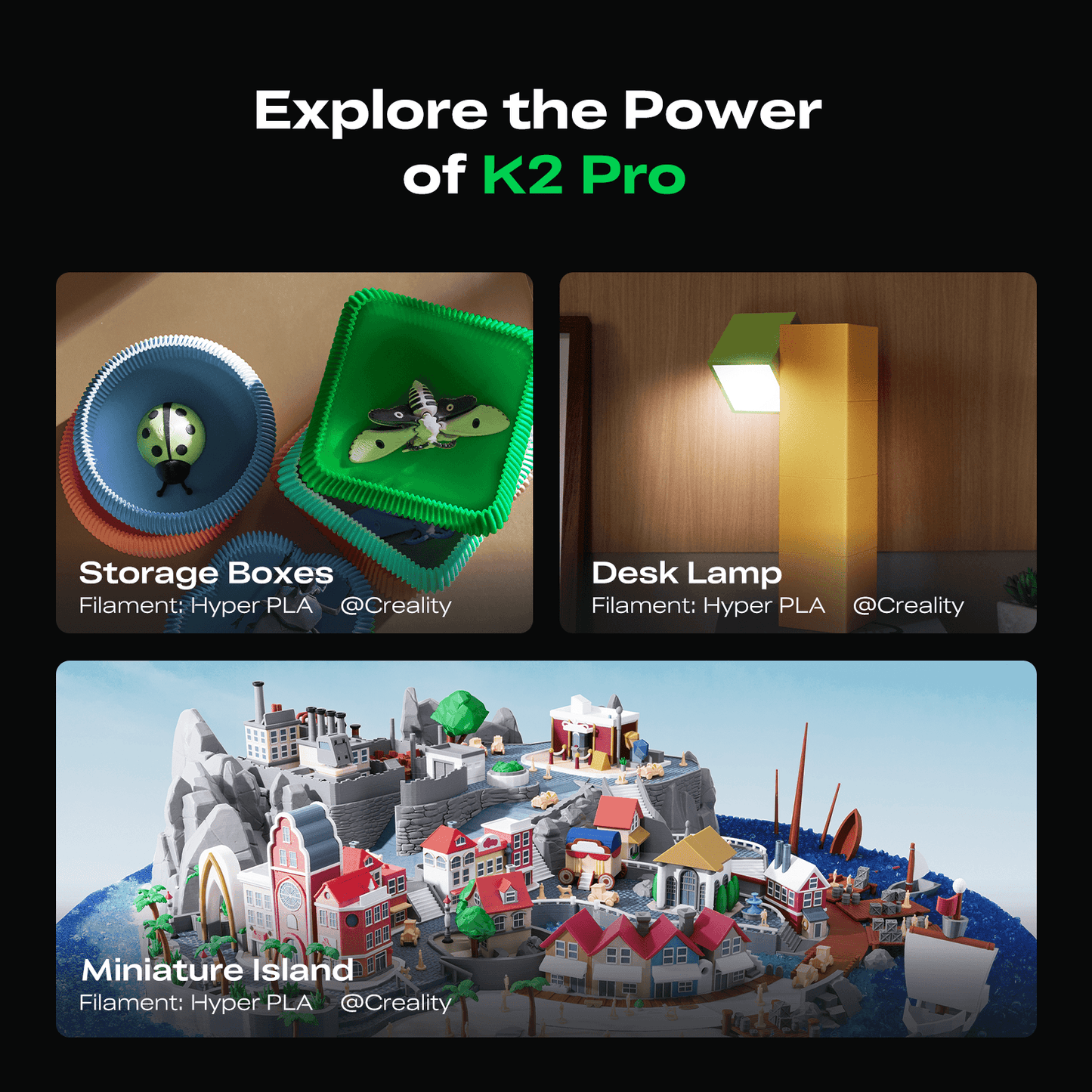 K2 Pro Combo 3D Printer