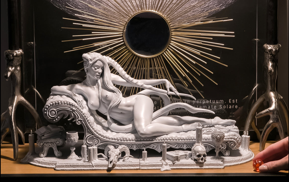 Love Beyond Death - Resting Succubus (SFW/NSFW 18+) - 1:6 & 1:12 Scale