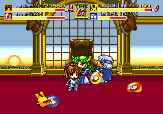 Streets of Rage 2: Puyo Wars (Sega Genesis Reproduction Cart)