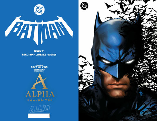 NYCC GLOW IN THE DARK Batman #1 Black Saber Exclusive by Dave Wikins