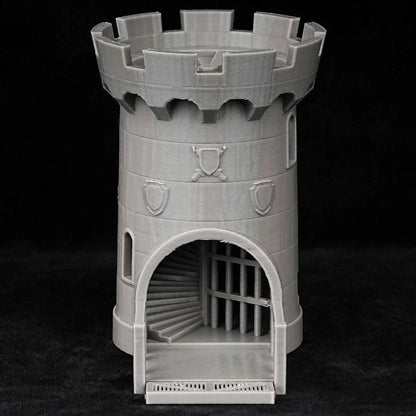 3D Printed Castle Model dungeons & dragons Dice Tower