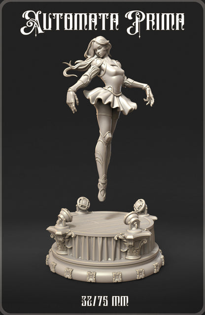 Automata Prima Warforged Bard Miniature