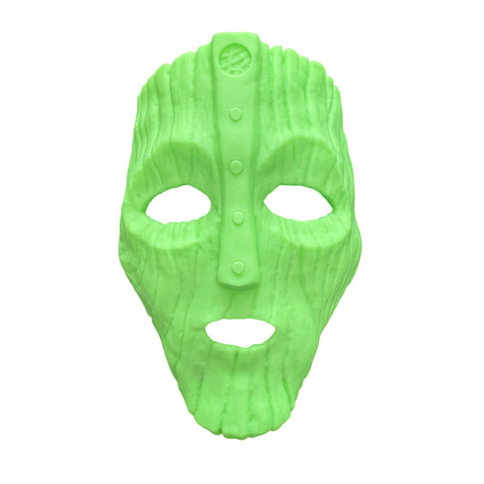 The Mask Inspired Glow-in-the-Dark Movie Mask – 3D Printed Photoluminescent Wearable Cosplay Prop