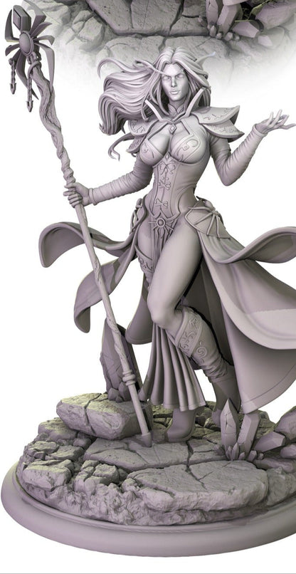Drismera T'shar - Drow Archmage (SFW/NSFW 18+) - 75mm Scale