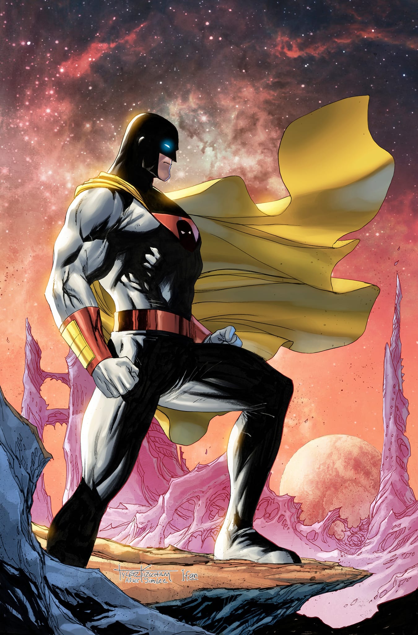SPACE GHOST #1 BY TYLER KIRKHAM & SAJAD SHAH Black Saber Comics Exclusive