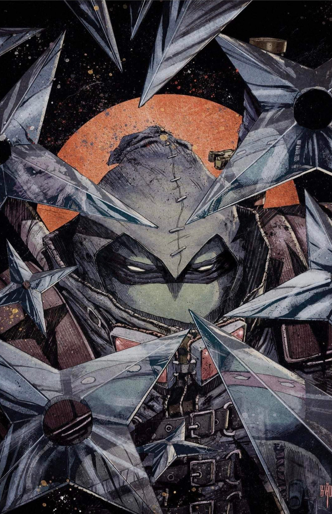 Teenage Mutant Ninja Turtles: The Last Ronin--The Lost Years #1  BRAO ltd 450 Black Saber Comics Exclusive