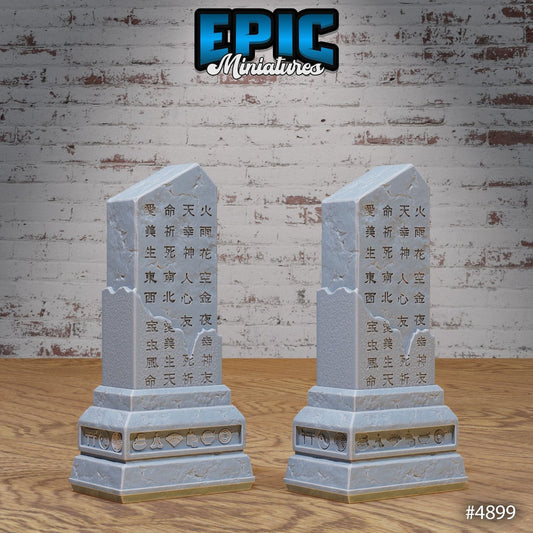 Eastern Temple Scatter - Obelisk