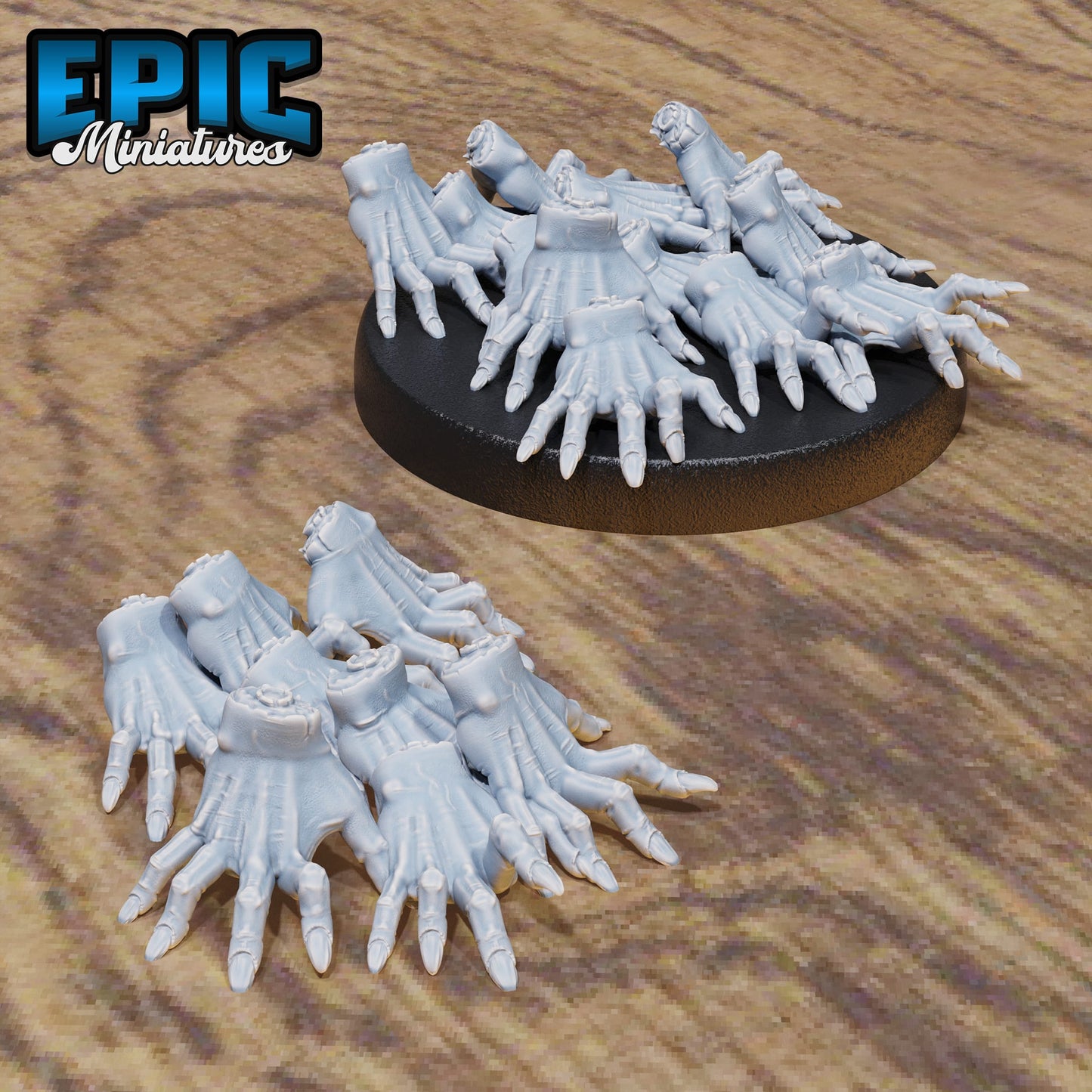 Crawling Hand Swarm