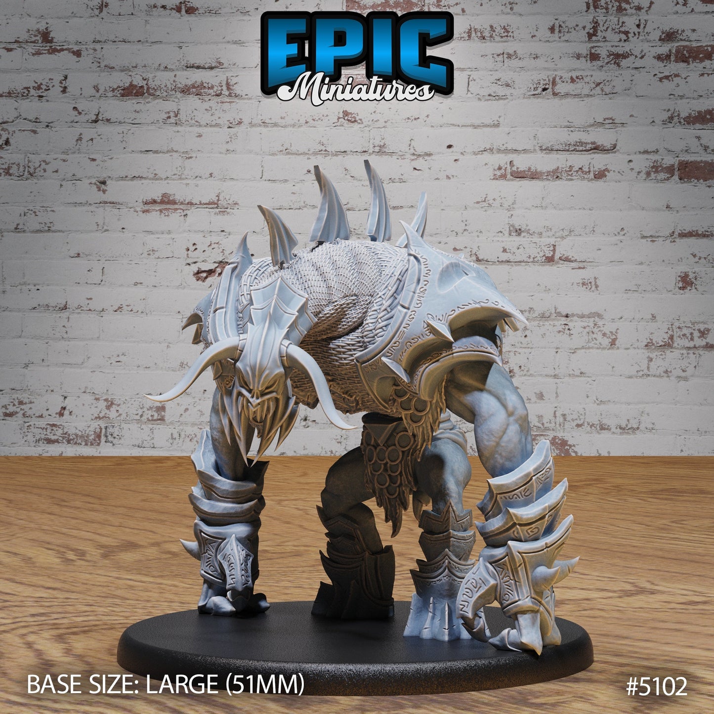 Bone Guard – Armored Undead Brute Miniatures