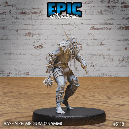 Slave Half-Drow Master – Dark Elf Warlord Miniatures