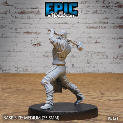 Imprisoned Blacksmiths – TTRPG Miniatures