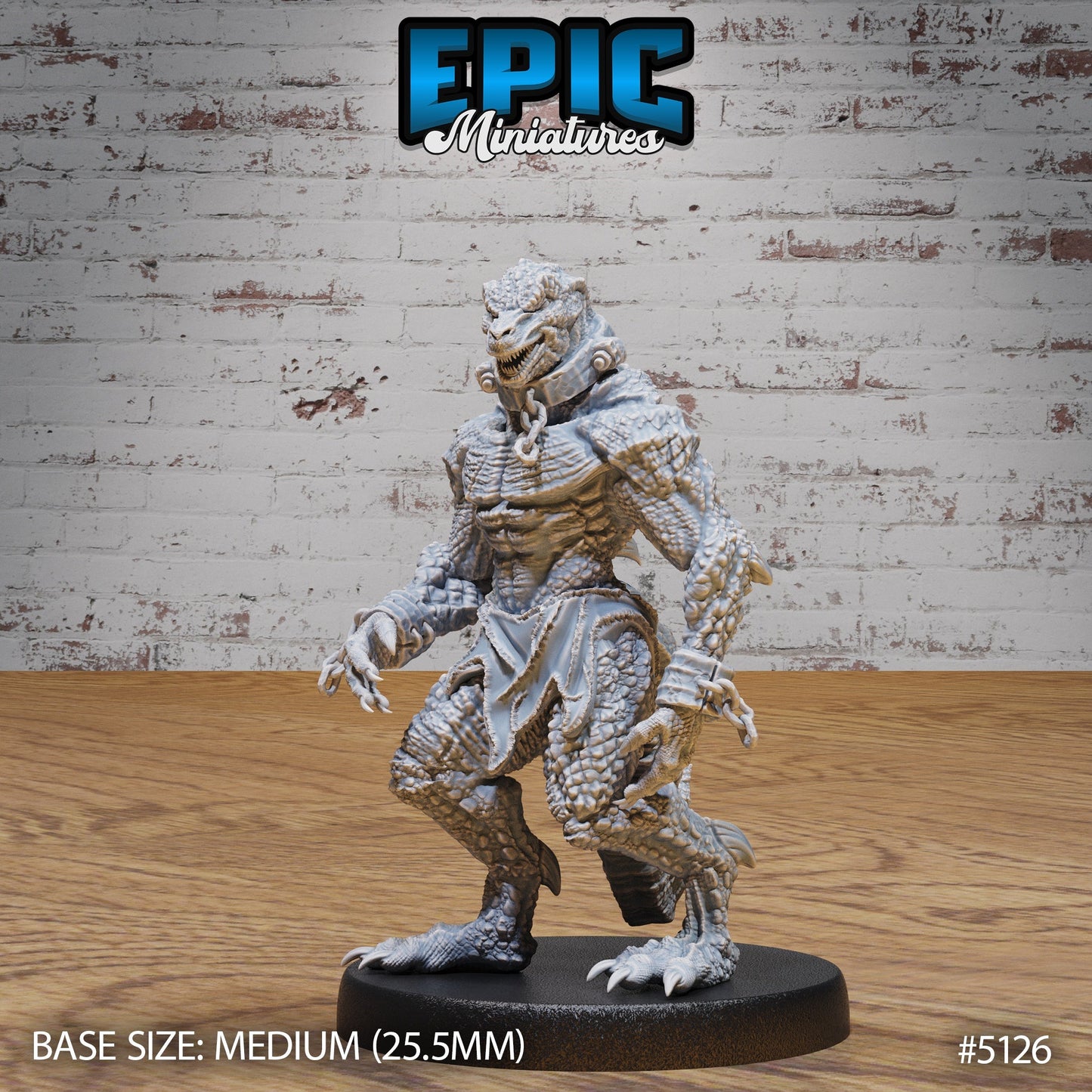 Lizardfolk Slave Miniatures