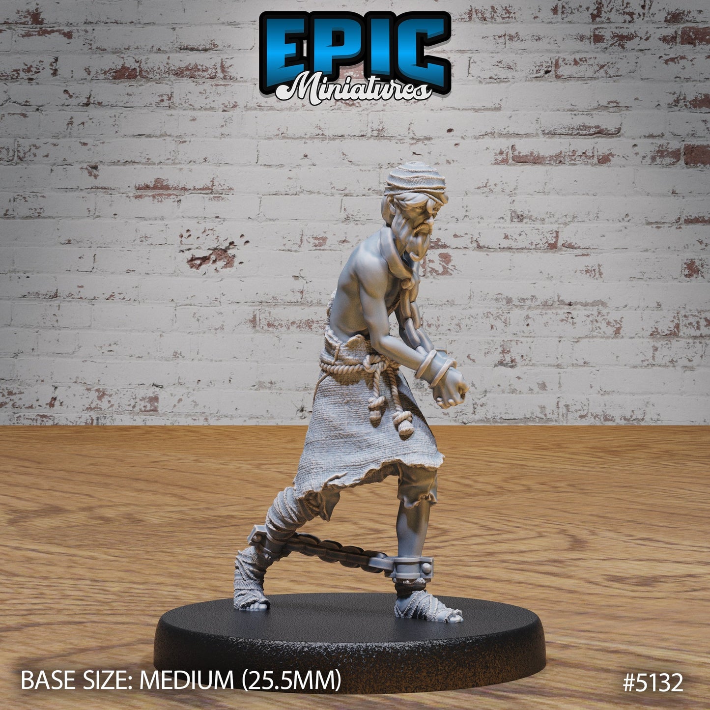 Old Prisoner Miniatures – Shackled Captives