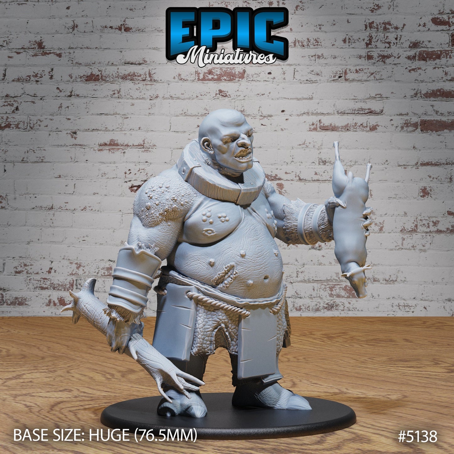 Captured Hill Giant Miniatures