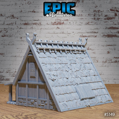 Viking House Small Tabletop Terrain