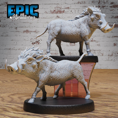 Warthog Miniatures – TTRPG Beast Companions