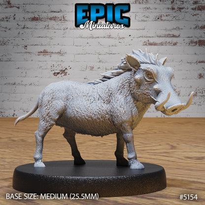 Warthog Miniatures – TTRPG Beast Companions