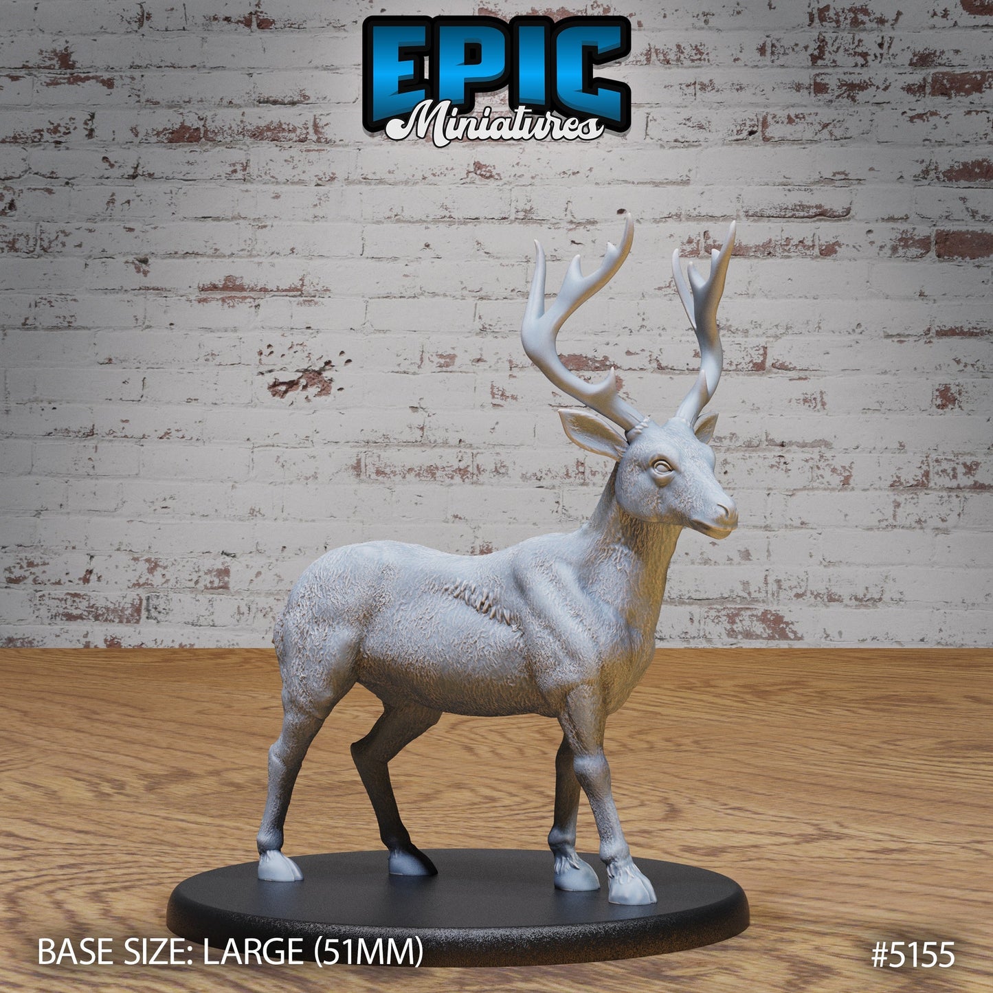 Deer Miniatures – TTRPG Forest Critters