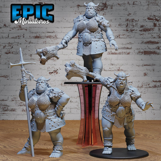 Hill Giantess Miniatures