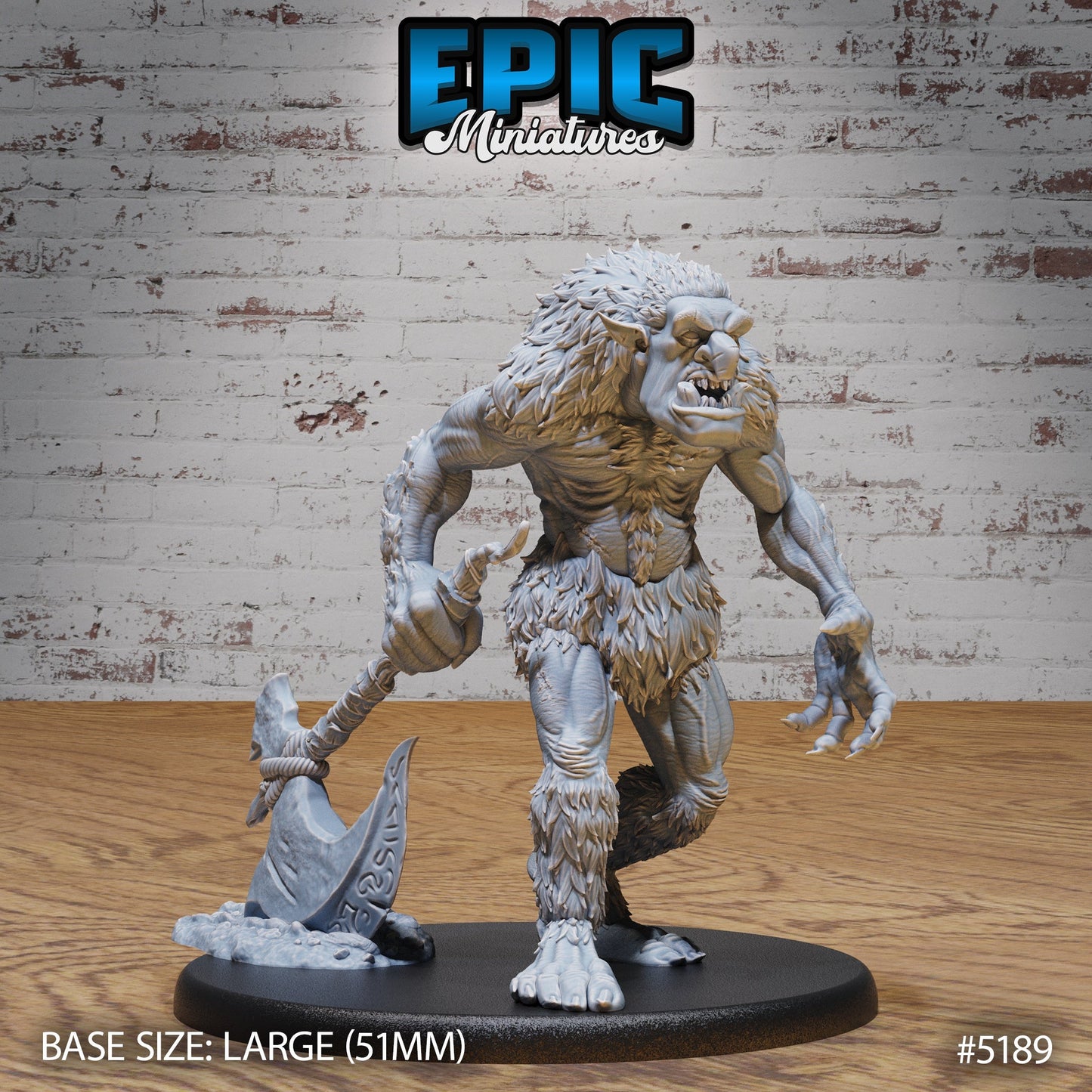Grendel - Norse Giant Monster Miniature