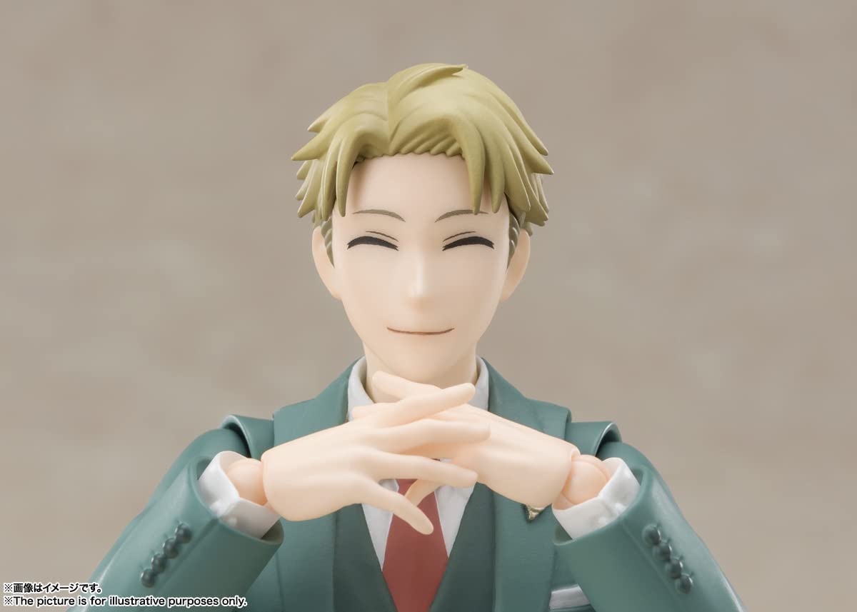 Spy x Family Loid Forger S.H.Figuarts Figure - Bandai Spirits Tamashii Nations
