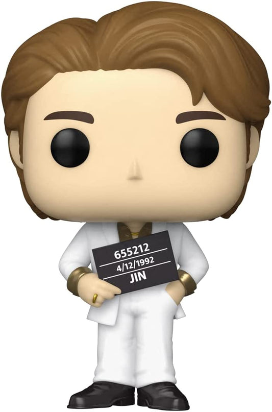 Funko Pop Rocks BTS Jin #280 - Official K-Pop Vinyl Figure Collectible