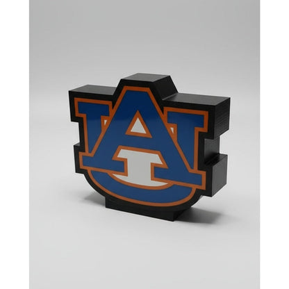 Auburn University 3D Lightbox w/ Lights