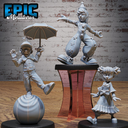 Clowns - Carnival Performers / Twisted Entertainers - Miniatures