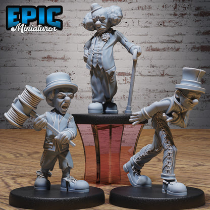 Clowns - Carnival Performers / Twisted Entertainers - Miniatures