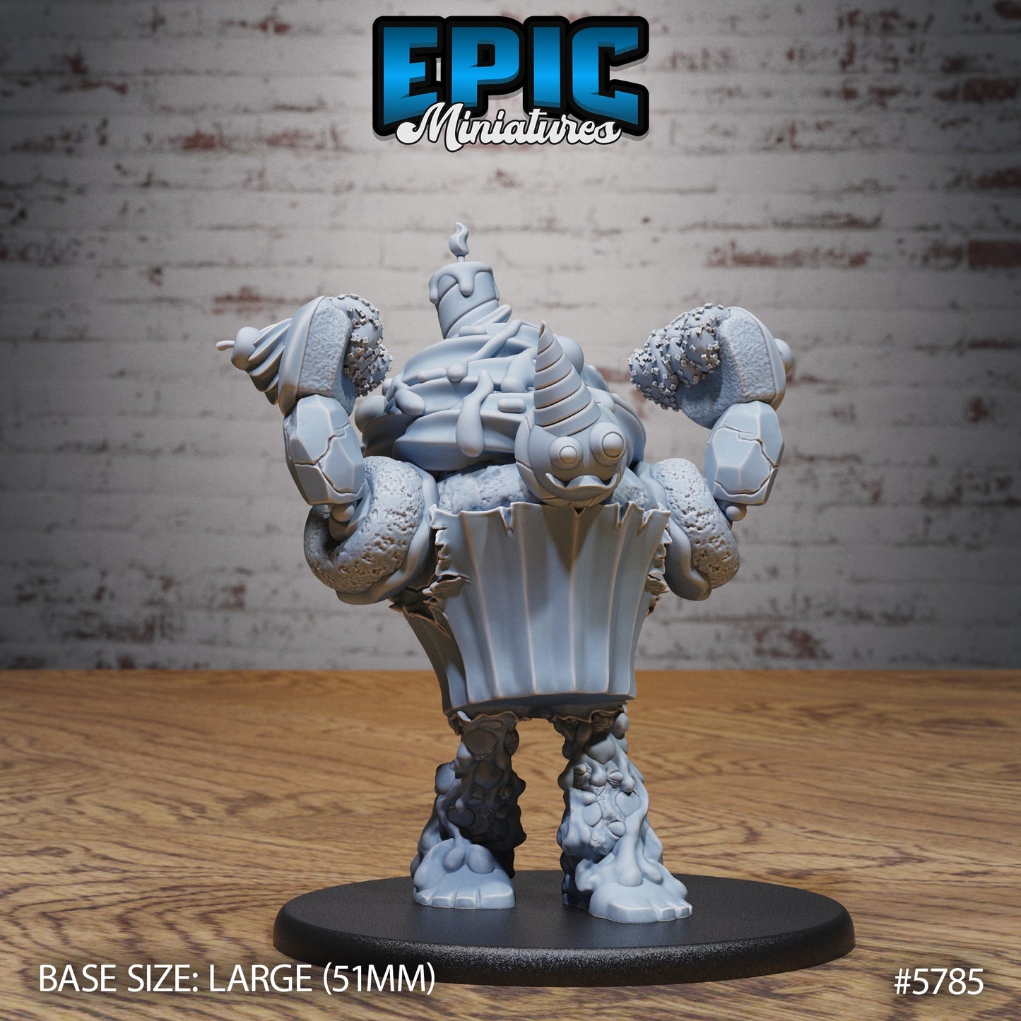 Mr. Sweets - Candy Golem / Construct - Miniatures