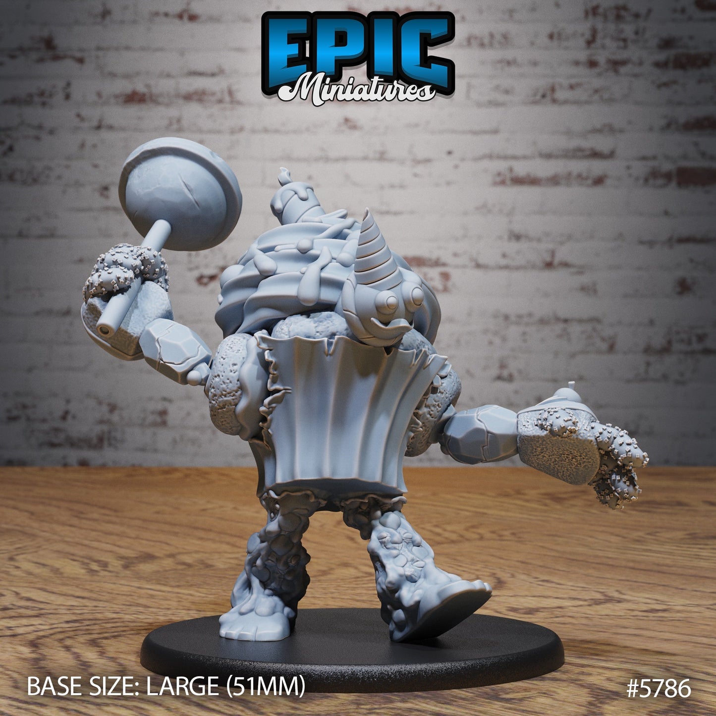 Mr. Sweets - Candy Golem / Construct - Miniatures