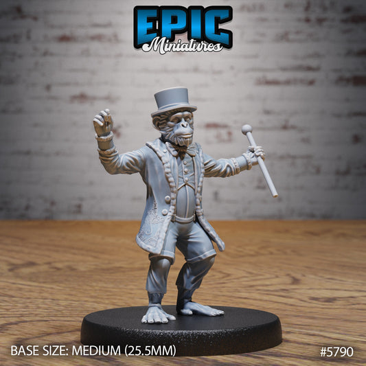 Monkey Director - Simian Ringleader / Humanoid Male - Miniatures