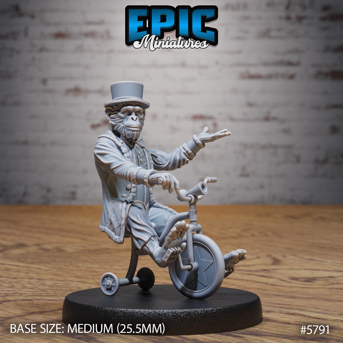 Monkey Director - Simian Ringleader / Humanoid Male - Miniatures
