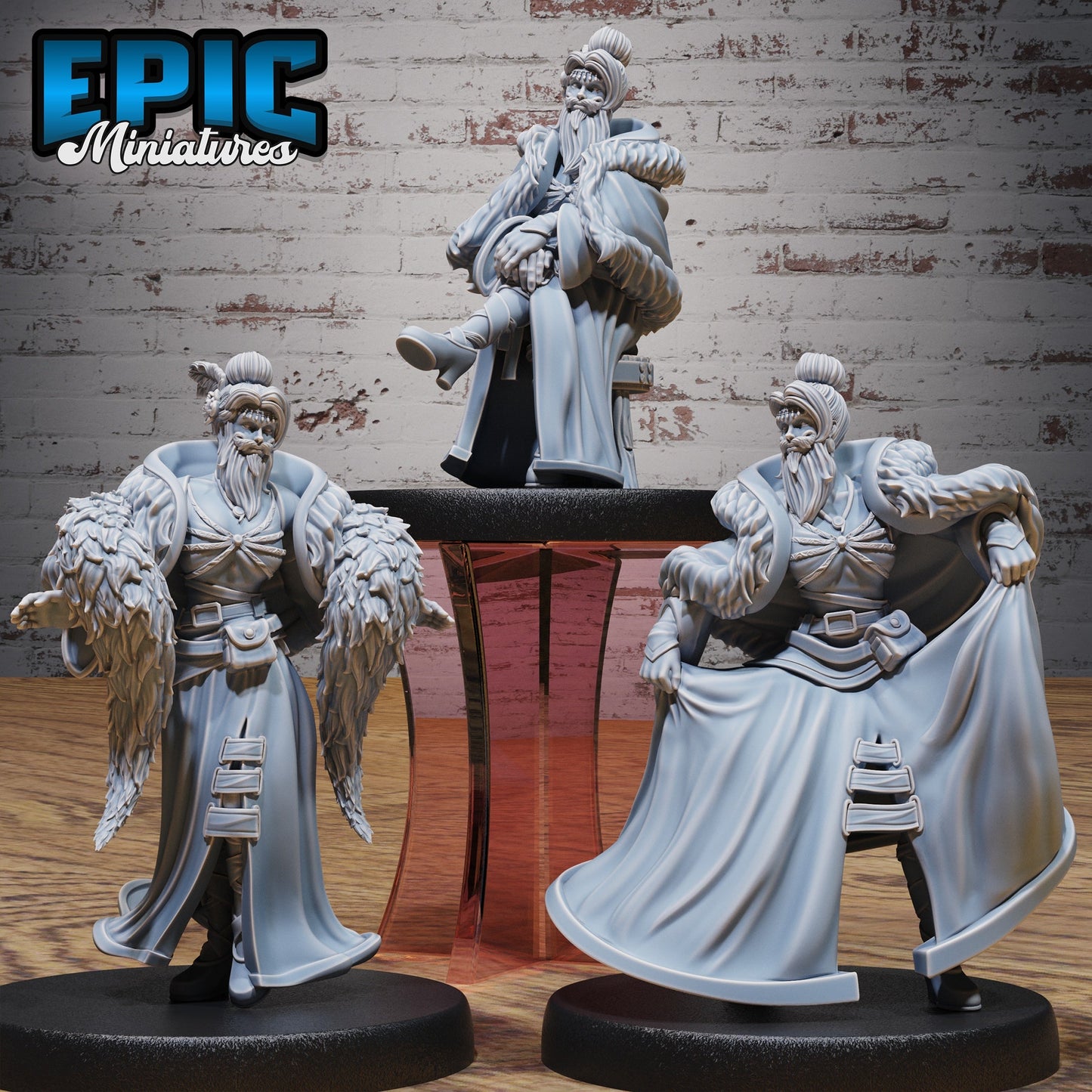 Bearded Lady – Enigmatic Performer Miniature