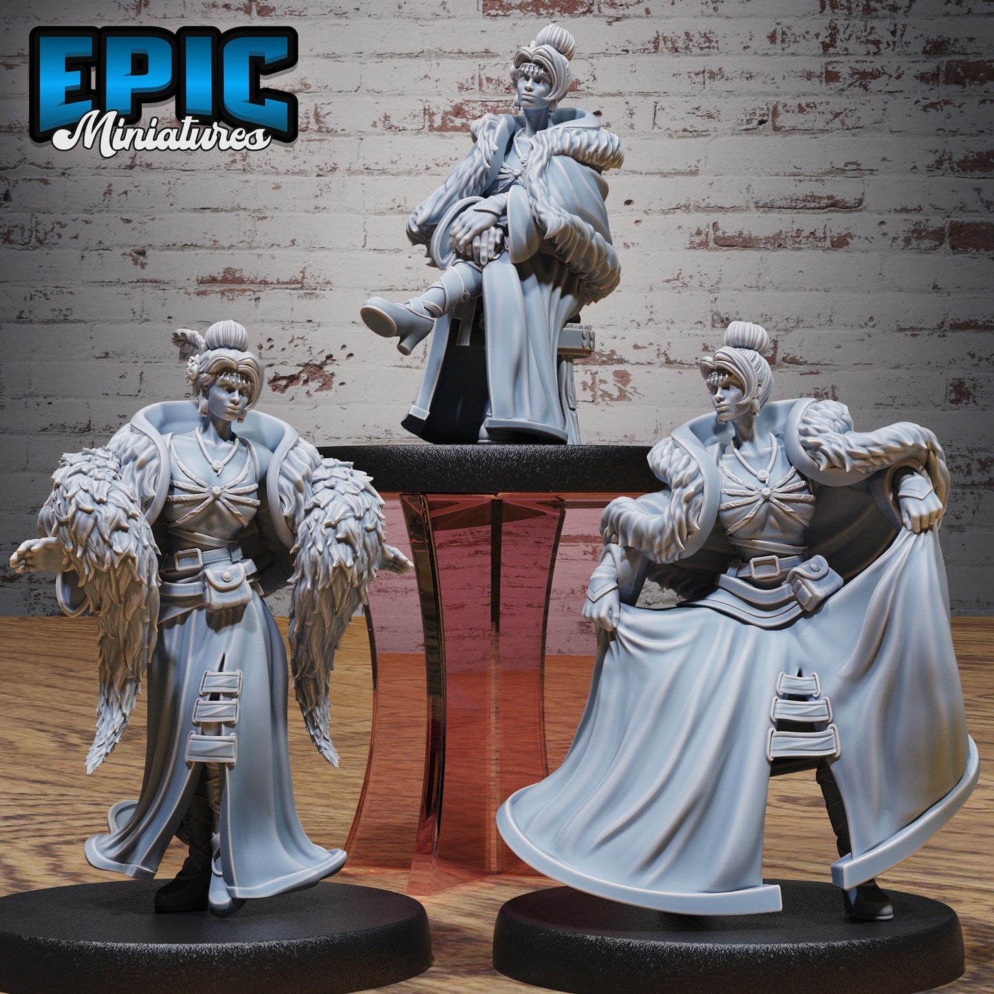 Bearded Lady – Enigmatic Performer Miniature