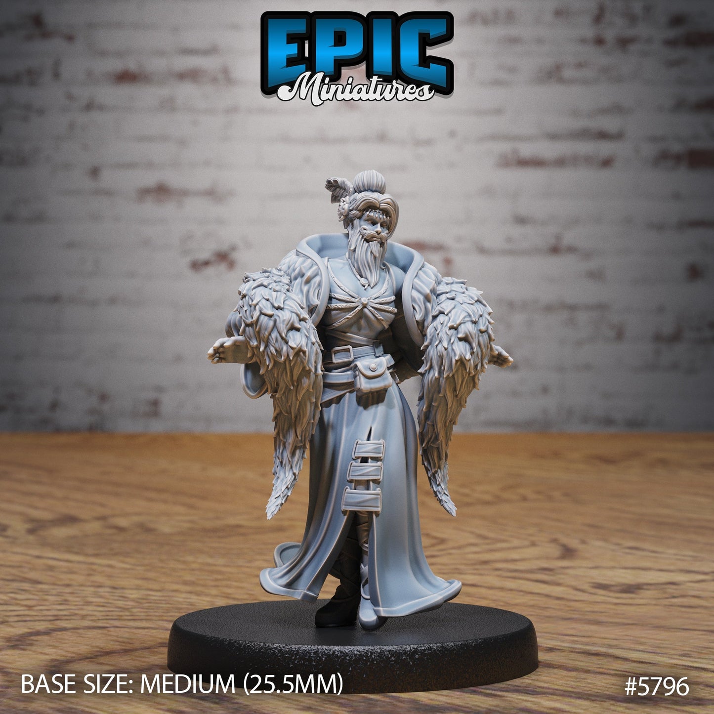 Bearded Lady – Enigmatic Performer Miniature